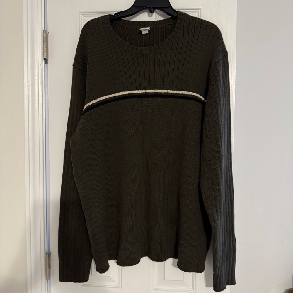 Men's Vintage Olive Green‎ Old Navy Sweater